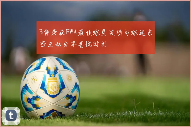 B费荣获FWA最佳球员奖项与球迷亲密互动分享喜悦时刻